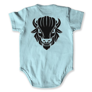 Baby Jumper kepala bison marah hitam