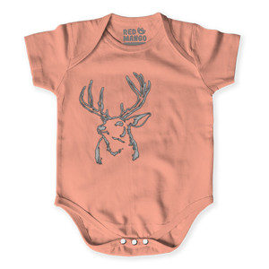 Baby Jumper kepala rusa putih