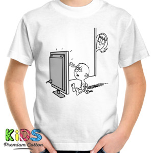 Kaos Baby Kid Watch Television TV Hypnotise Mum Mom