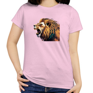 Kaos Lion face - Singa alam liar 10