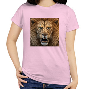 Kaos Lion face - Singa alam liar 4