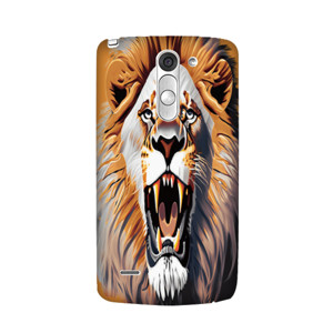 Lion face - Singa alam liar 7 Casing HP