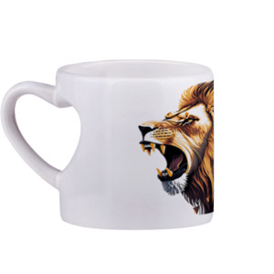 Mug Lion face - Singa alam liar 10