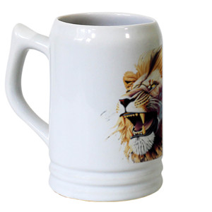 Mug Lion face - Singa alam liar 12