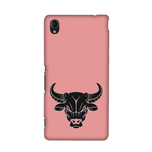 kepala banteng marah hitam Casing HP