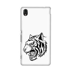 kepala harimau hitam Casing HP