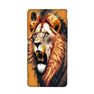 Lion face - Singa alam liar 8 Casing HP