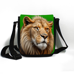 Tas Selempang Lion face - Singa alam liar 3