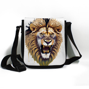 Tas Selempang Lion face - Singa alam liar 13